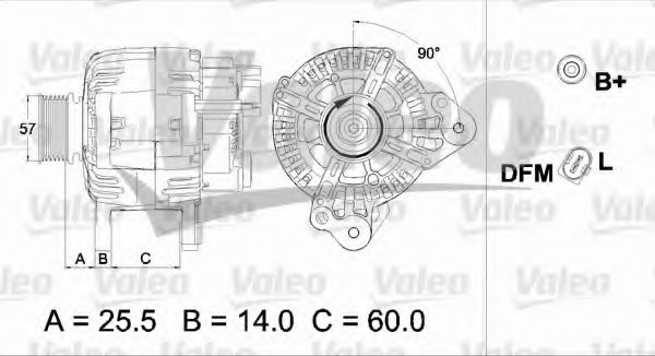 VALEO 437469 Alternator